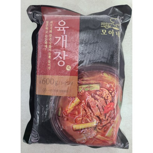 모아네 육개장, 600g, 1개