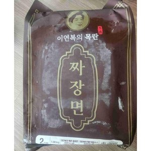 이연복셰프 목란 짜장면 2인분 빠른새벽배송, 1개