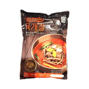 (무)(냉동)육개장(청우 600G), 25개, 600g