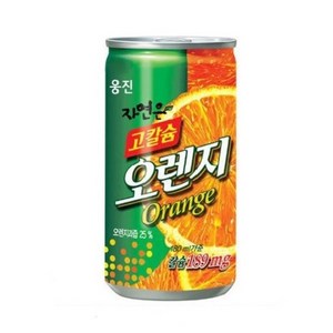 자연은 고칼슘 오렌지주스, 180ml, 60개