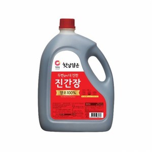 청정원 햇살담은 두 번 달여 더 진한 진간장, 3.6L, 1개