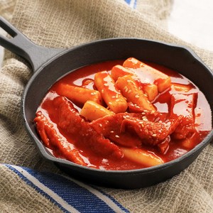 더푸드마켓 옛날분식 떡볶이 580g, 1개