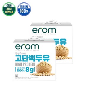 이롬 황성주 박사의 고단백 두유, 190ml, 40개