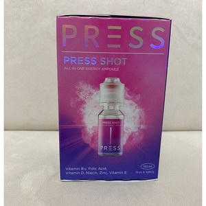 프레스샷 올인원 토탈 영양 앰플 10p, 150ml, 3개