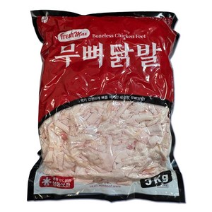 푸드맥스 닭발 원료 무뼈닭발, 5kg, 1개