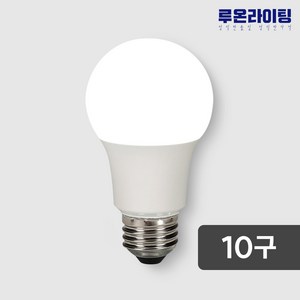 비츠온 LED 전구 8W 전구, 주광색, 10개