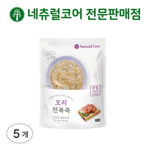 네츄럴코어 전복죽, 50g, 5개, 오리