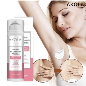 AKOLA 겨드랑이 팔꿈치 사타구니 미백크림 Y존 톤업 & 색소침착 개선 크림, 50ml, 1개