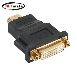 넷메이트 NMG008 DVI / HDMI 젠더, 1개