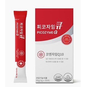 피코자임Q (항산화 항알데히드) 몸속 독소분해 및 숙취해소 분해효소(ALDH), 30포, 1개, 90g