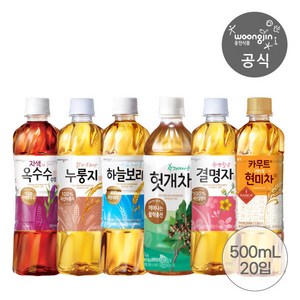 하늘보리 500ml 20개 택1 헛개차 결명자차 자색옥수수수염차