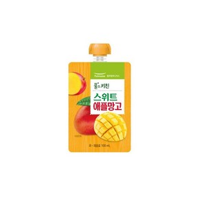 풀무원 풀스키친 스위트 애플망고주스, 40개, 100ml