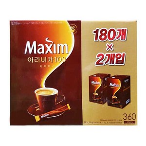 맥심 아라비카 100 커피믹스, 11.8g, 360개입, 1개