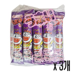 우마이봉 FN002)우마이봉 멘타이맛15개x3봉입, 90g, 3개