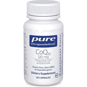 Pue Encapsulations 퓨어인캡슐레이션 CoQ10 (코큐텐) 120mg 30정, 1개