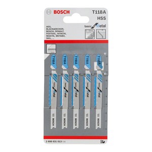 보쉬 직쏘날 T118A 철재용 (5PCS), 1개