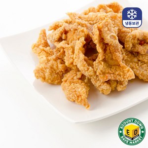 전원 닭껍질 튀김 1kg 치킨 간식 안주 후라이드 맥주 치맥 대용량 업소용 급식, 1개