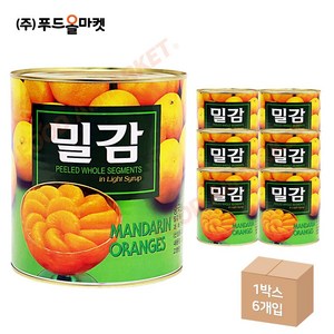 푸드올마켓_ 화남 밀감 3kg 한박스 (3kg x 6ea), 6개