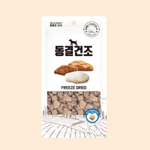 참좋은 강아지 동결건조 간식 오리가슴살큐브 80g, 오리가슴살, 4개