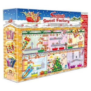 스위즐 크리스마스 어드벤트 캘린더 캔디 220g Swizzels Chistmas Advent Calenda, 1개