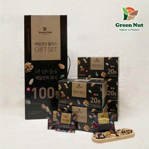 매일견과 플러스 GIFT SET 100입 선물세트, 5개