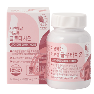 자연해답 리포좀 글루타치온, 90정, 600mg, 1개