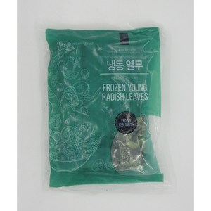 [얌얌마켓] 냉동 열무 1kg (아이스박스 포함), 1개