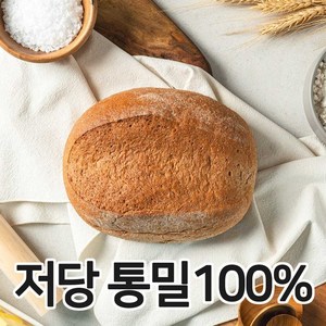 통밀100% 백프로 통밀빵 통밀식빵 식사빵 저당 저염 비건, 1개, 430g