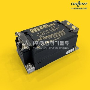 썬트로닉스 RNS-2030 노이즈필터 단상 250V 30A NOISE FILTER 오리엔트, RNS-2030 (단상 250V 30A), 1개