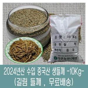 [다온농산] 수입 중국산 생들깨 -10Kg- <길림들깨>, 10kg, 1개