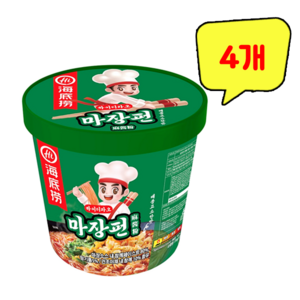 하이디라오 마장펀 누들컵 130g, 4개