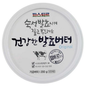 건강한 발효버터 오리지널(200g), 200g, 3개