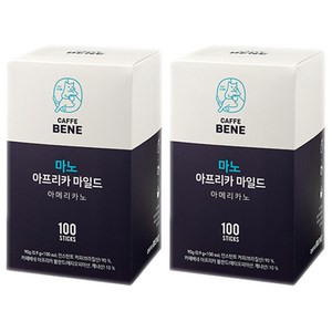 카페베네 마노 아프리카 마일드, 0.9g, 100개입, 2개