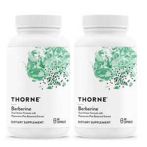 Thorne Research 베르베린-500 캡슐 60정, 2개, 500mg