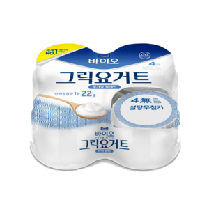 매일바이오 그릭요거트 무가당플레인80g(4입)x2개/냉장무배, 80g, 8개