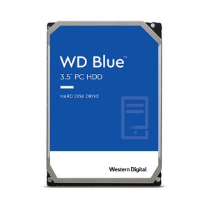 WD Blue HDD SATA3 하드디스크, WD40EZAZ, 4TB