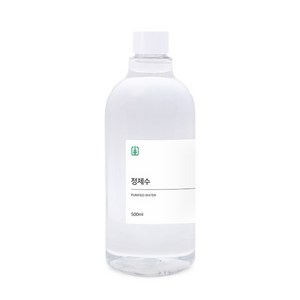 정제수 500ml, 1개