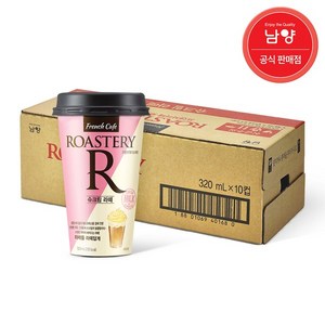 프렌치카페 로스터리 리저브 슈크림 라떼, 320ml, 10개