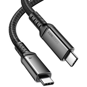 코드웨이 USB4 8K 썬더볼트4 호환 C타입 240W 40Gbps 고속충전 데이터 케이블, 1.2m, 1개