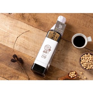 간장 국산콩 송하 재래식 집 간장 500ml 유리병, 1개