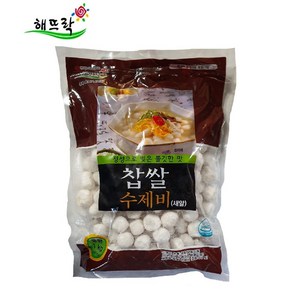 해뜨락 찹쌀수제비 새알 1kg 국내산 찹쌀60%, 1개