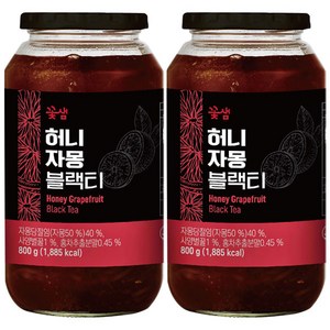 꽃샘 허니자몽블랙티 800g, 2개