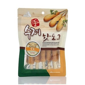 펫스토리 수제 핫도그, 황태, 100g, 10개