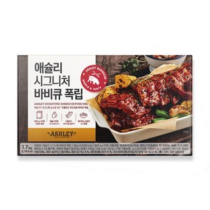 애슐리 시그니처 바비큐 폭립 800G+800G (1.6kg), 800g, 2개