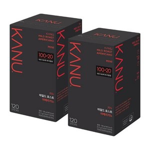 카누 미니 마일드 로스트 아메리카노 커피 240T, 900mg, 240개입, 1개