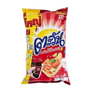 태국 Tawan 연어 스파이시 샐러드 타피오카칩 봉지과자 67g / Tapioca Chips Salmon Spicy Salad Flavour, 1개