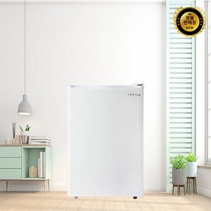 쿠잉전자 70L 원도어 냉장고, 퓨어 화이트, REF-S75W