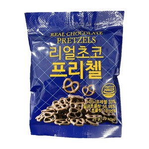 리얼초코 프레첼 25g, 750g, 1개