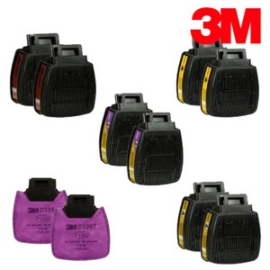 3M FF800 / HF800 정화통 필터 -, D3097K P100 특급필터, 1개