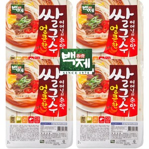 백제 용기 쌀국수 얼큰한맛, 90g, 30개